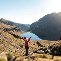 Trekking on Mount Kenya | Lauren Bullen