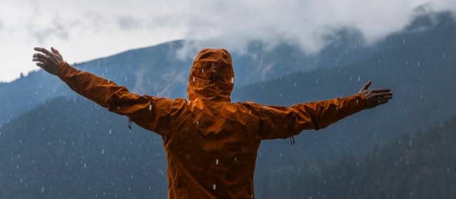 A good rain jacket is an essential piece of kit | Lachlan Gardiner