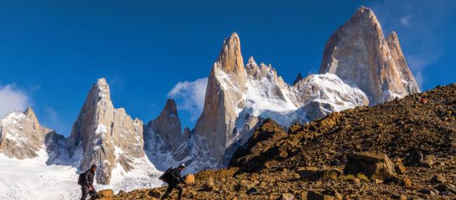 Trekking barren landscapes in Patagonia | Richard I'Anson